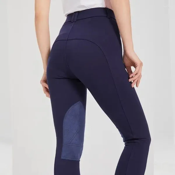 Pantalon cheval d'équitation pour femmes et hommes, vêtements d'entraînement de compétition, antidérapants, résistants à l'usure, Patch intérieur du genou