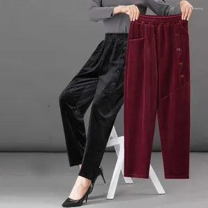 Pantalon féminin mode Cordire de serrage