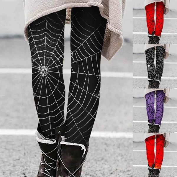 Pantalons pour femmes, à la mode et confortables, coupe ajustée, imprimé Halloween, shorts décontractés pour garçons, sous-vêtements, Leggings pour femmes