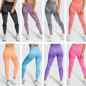 Pantalons pour femmes pour femmes Yoga Gym Leggings Femme Sexy Taille haute Collants d'entraînement Femme Vêtements Vêtements Jogging Wear Seamless Sports Pant Fitness