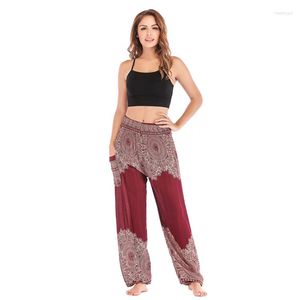 Pantalons pour femmes H008 Rayonne Coton Thaïlande Inde Yoga Bloomers Vêtements Casual