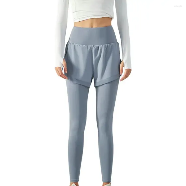 Pantalones de mujer Leggings de cintura alta Mujer Fitness pantalones cortos deportivos a prueba de sentadillas gimnasio entrenamiento Yoga BuLift Control de barriga mallas para correr