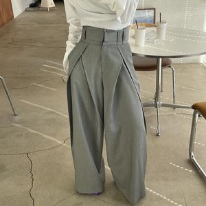 Pantalon féminin taille haute