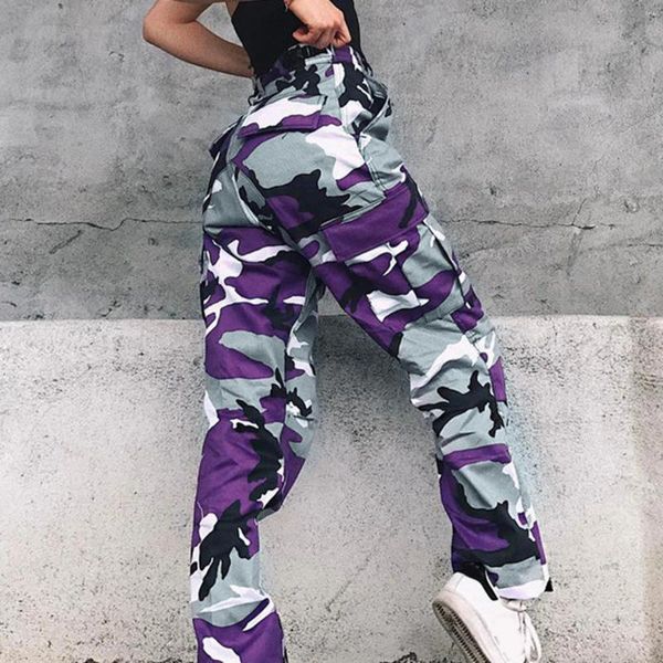 Pantalons pour femmes, Leggings décontractés, Camouflage, vêtements de travail, sarouel en Denim