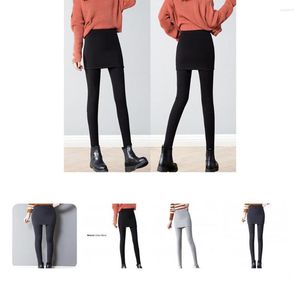 Pantalons pour femmes Mesdames Style coréen Leggings ajustés avec jupe Pantalons pour femmes All Match For Travel