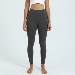 Pantalons pour femmes leggings Couleur unie Taille haute Leggings de yoga Vêtements de sport Femmes Courir Des sports Fitness Pantalons de yoga Toute la longueur Pantalons d'entraînement Jambe d'entraînement