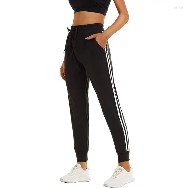 Pantalons pour femmes Leggings Sports Loose Printemps et été 2024 Taille haute décontractée Petit pied Yoga Femmes