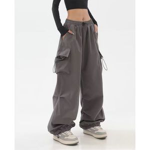 Pantalon Cargo Baggy pour femme, Streetwear d'automne, surdimensionné, Vintage, décontracté, ample, survêtement, 2023, 230506