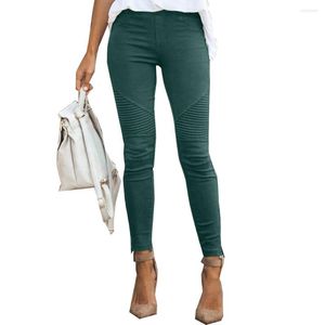 Pantalon femme petit pied crayon femme européenne et américaine dames mode décontracté Slim Leggings élastique