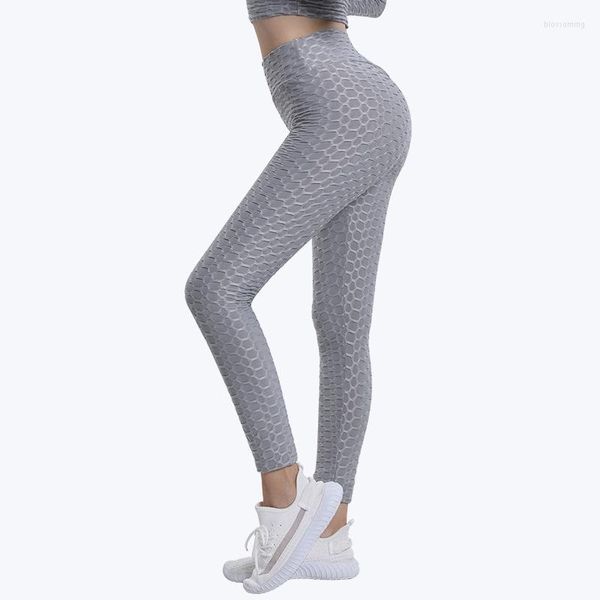 Pantalons pour femmes mouchetés sans couture Lycra Spandex Leggings femmes collants d'entraînement doux tenues de Fitness Yoga taille haute vêtements de sport