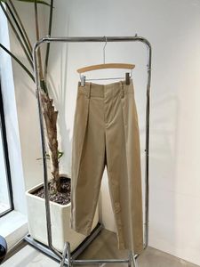 Pantalones de mujeres Primavera y verano Versión informal de diseño alto casual