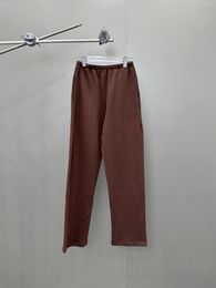 Pantalon de survêtement pour femme, tissu en laine de coton pur, confort du haut du corps, Ultra-fin, quatre saisons, sans pression