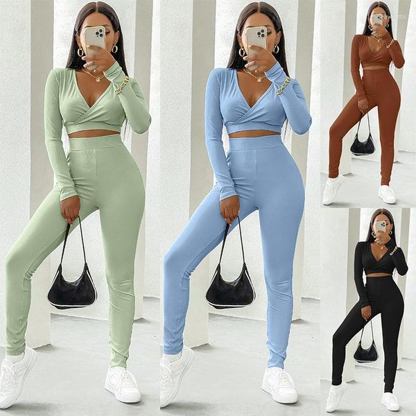 Pantalon pour femmes, costume, survêtement, tenues Sexy, pantalon de survêtement, tenue de Sport, survêtement, vêtements de maison, sweat-shirt à la mode, 2023