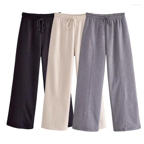 Pantalon féminin Unizera 2024 Mode automne / hiver et Casual polyvalent