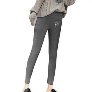 Dames broek Winter leggings vrouwen hoge taille dames warme fleece casual magere broek dikke fluwelen dames #22