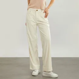Damenhose, locker, gerades Bein, einfarbig, lässig, lange Hose mit Taschen, für Arbeit, Büro, Streetwear, 2024, schlichte Hose