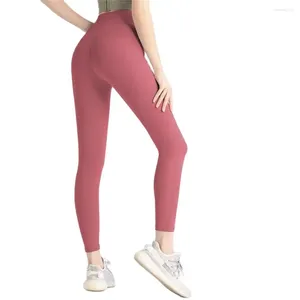 Pantalon féminin Femmes Pant High Taist Slim Leggings Fitness Running Tight Casual Workout Summer
