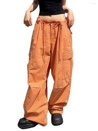 Damesbroek S-joggingbroek met camouflageprint voor dames, elastische tailleband en meerdere zakken voor vrijetijdskleding