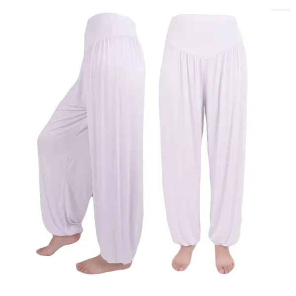 Pantalones de mujer Yoga elástico suelto Casual algodón suave deportes danza Harem tamaño grande 3xl Bloomers Fitness deporte pantalones de chándal