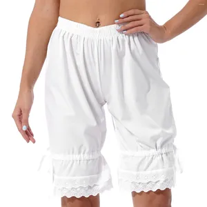 Pantalon féminin pour femmes Boxer shorts en dentelle en dentelle de lingerie citrouille de citrouille lolita culotte de sécurité