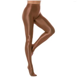 Pantalones de mujer Leggings de yoga para mujer Pantimedias brillantes de moda Ballet Entrenamiento de baile Fitness Entrenamiento Pantalones deportivos Medias