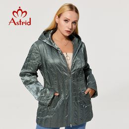 Manteaux d'extérieur grande taille pour femmes Astrid veste d'hiver grande taille parka s doudounes courtes mince coton à capuche mode dames Parka AM 7546 220922