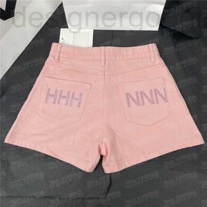 Grote maten damesbroek designer denim shorts voor dames Designer Letter Print Jeans Fashion Design Dames Korte broek Hiphop Streetwear JODG