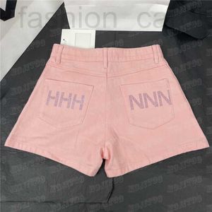 Pantalons taille plus pour femmes Designer Denim Shorts pour femmes Designer Lettre Imprimer Jeans Design de mode Femme Pantalon court Hiphop Streetwear GYO1