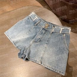 Pantalon de taille plus femme plus femme imprimée femme denim shorts de mode concepteur de mode sexy mini