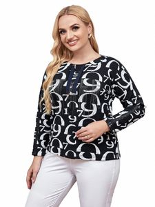 dames grote maten top zomer chique elegante top voor mollig dames fi-top q3Mk#