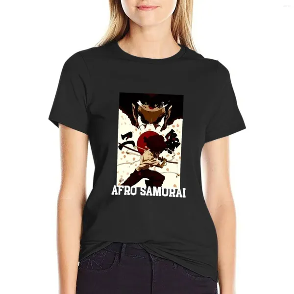 T-shirt classique de coiffure afro pour femmes