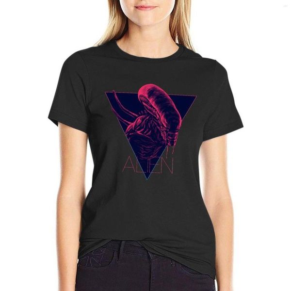 Polos Femme Alien - T-Shirt Film Robe T-shirt Graphique Pour Femme Sexy