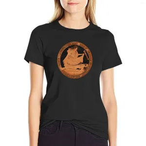 Polos de femmes antique T-shirt Grèce Vêtements Lady Vêtements esthétique robe de vêtements esthétique pour les femmes