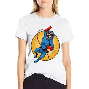 Polos féminins Blue Beagle I T-shirt Blouse Cave Clothes