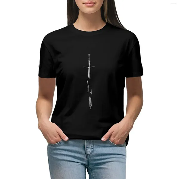Polos pour femmes Broken Sword T-shirt Hippie Vêtements Kawaii Robe pour femme Plus Taille