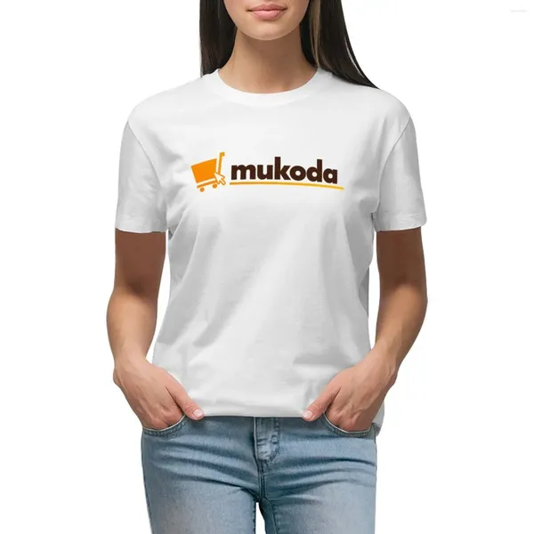 Polos pour femmes, T-shirt Mukoda de cuisine au feu de camp, chemisier, vêtements Anime Kawaii