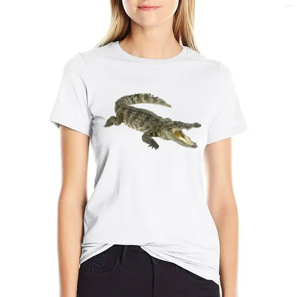 Crocodile de polos pour femmes!T-shirt Vêtements esthétiques