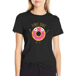 T-shirt Panic T-shirt de Polos Donut pour femmes pour femme coton