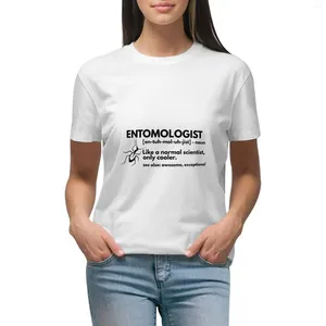 Femmes Polos Entomologue Définition T-shirt à entomologie drôle T-shirt
