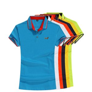 Damespolo's Modemerk Polo's Shirts Dames T-shirt met korte mouwen Casual Katoen Geborduurd Dames Golfshirt Slanke tops S-3XL 230803