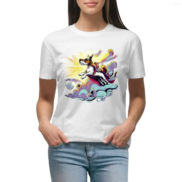 T-shirt art kawaii Top Top Top Blouses femme 2024