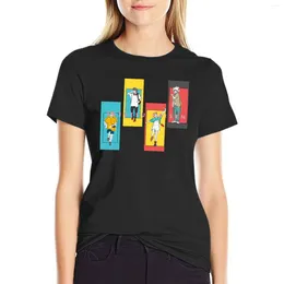 Dames Polos JJK Squad sensei t-shirt dames t-shirts jurk voor plus size katoen schattig