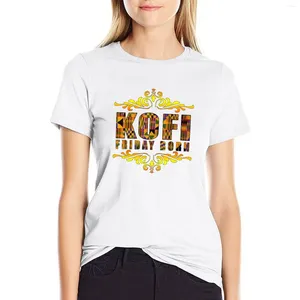 Polos de femmes Kofi - T-shirt vendredi vêtements d'été chemises graphiques t-shirts 2024