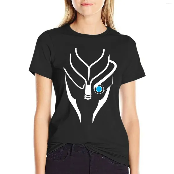 Polos de femme Effect - Garrus (blanc) T-shirt Robe pour femmes plus t-shirts en vrac ajustement