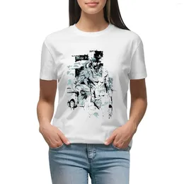 Camiseta de acuarela sólida para mujeres camisas de acuarela sólida camisetas gráficas