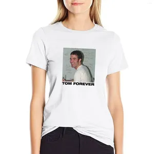 Polos de mujer Myspace Tom Tom Forever Camiseta Tops de gran tamaño ropa coreana
