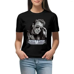 Polos de femmes Peter Maffay- RIP MAFFAY T-shirt Blouse plus taille taille robe féminine pour femmes