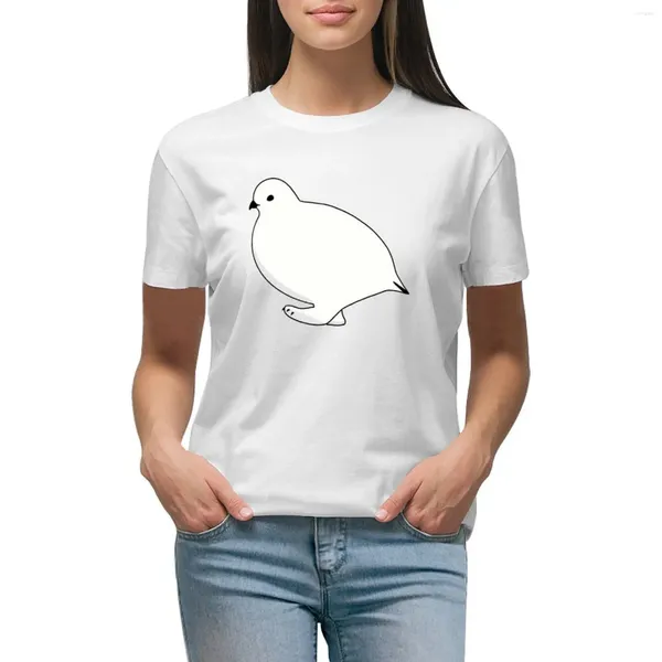 Polos Polos Ptarmigan Arctic Février Liste rapide 2024 T-shirt de bidolyphine