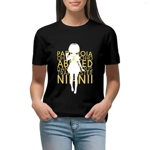 Polos de femmes Satoko Houjou - Higurashi White Shadir T-shirt vêtements d'été Tee robe pour femmes sexy