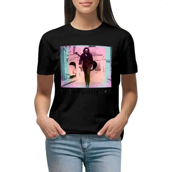 Polos pour femmes Sixto Rodriguez - Sugar Man Hommage T-shirt.png T-shirt Vêtements d'anime mignons Shirts serrés pour les femmes